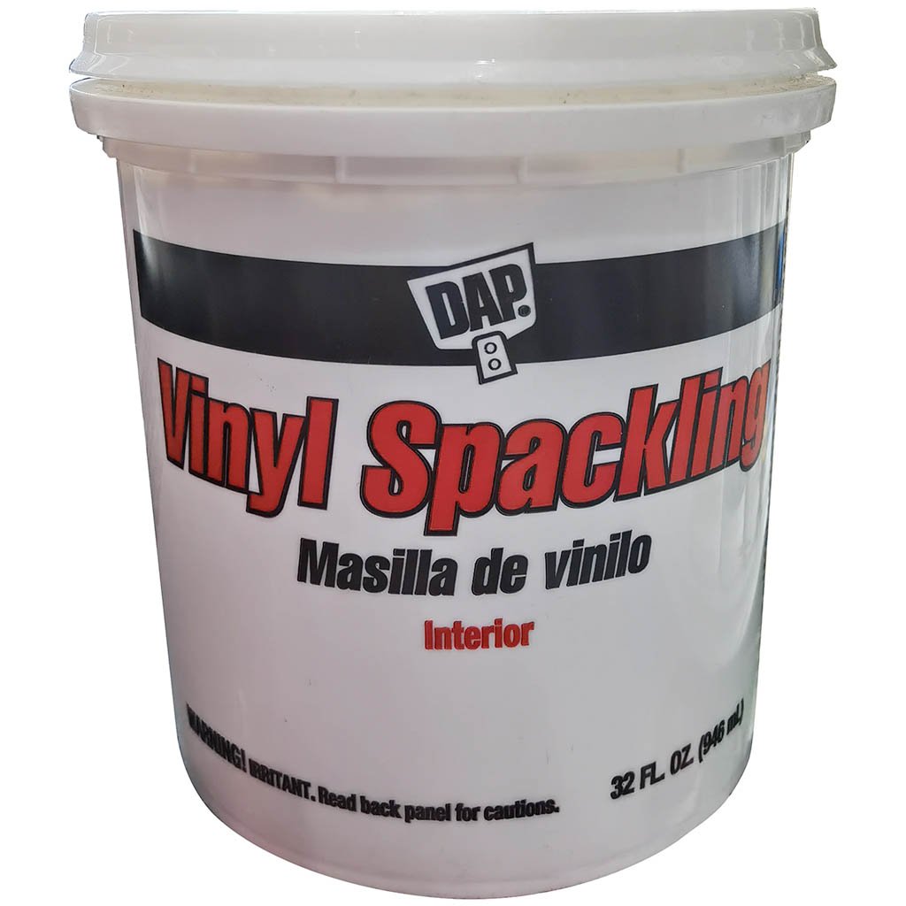 DAP Spackling Paste White, 1qt Tub