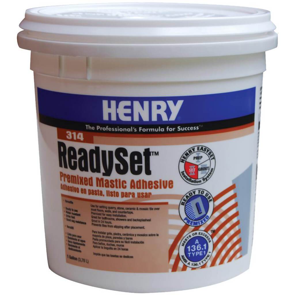 Adhesive Mastic Henry 1Gal