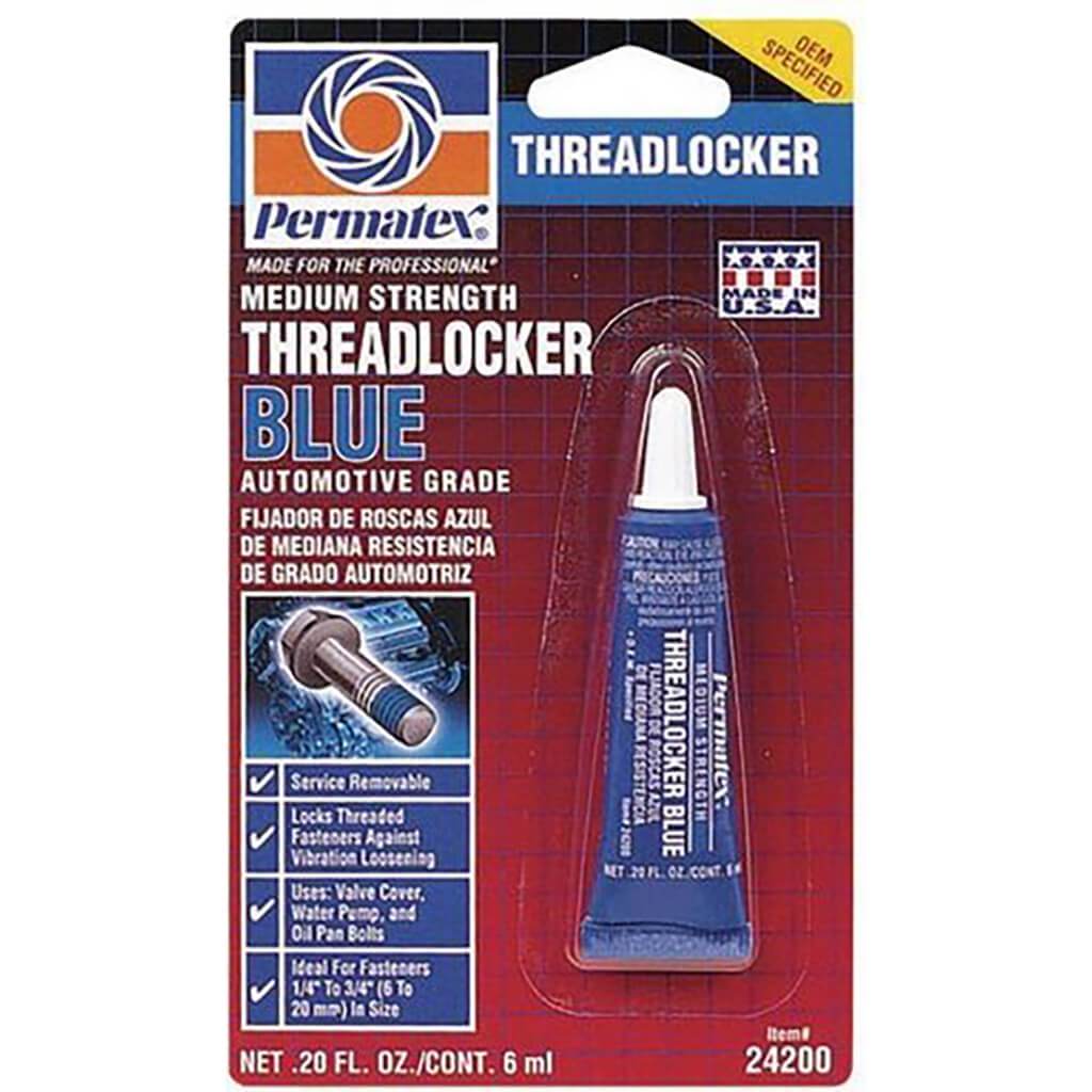 Threadlocker Medium Strength Blue 6ml