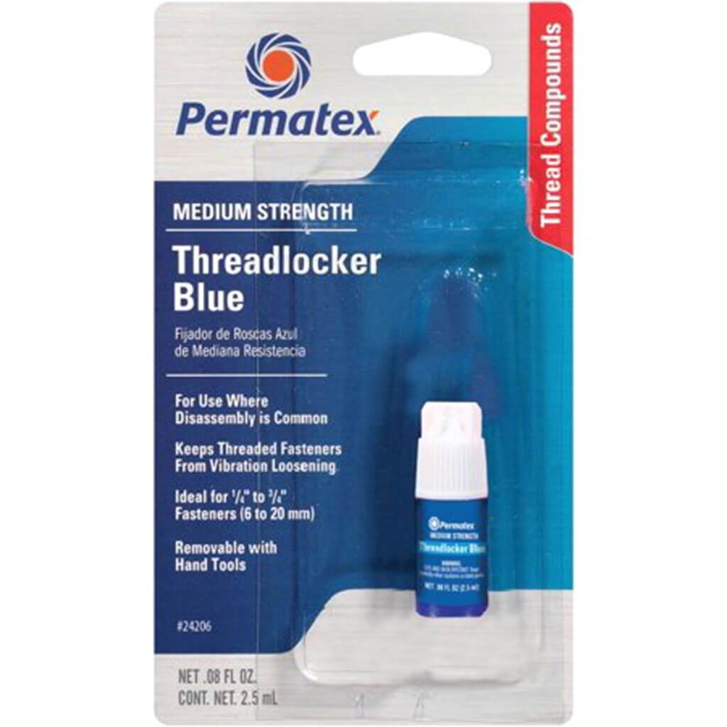 Threadlocker Medium Strength Blue 2.5ml