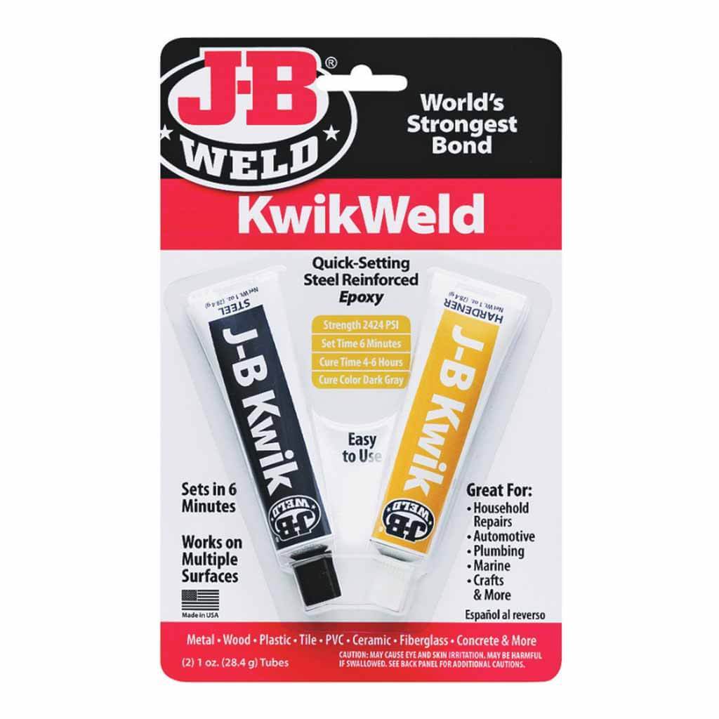 J-B WELD Cold Weld Epoxy, Dark Gray, 1oz Tube