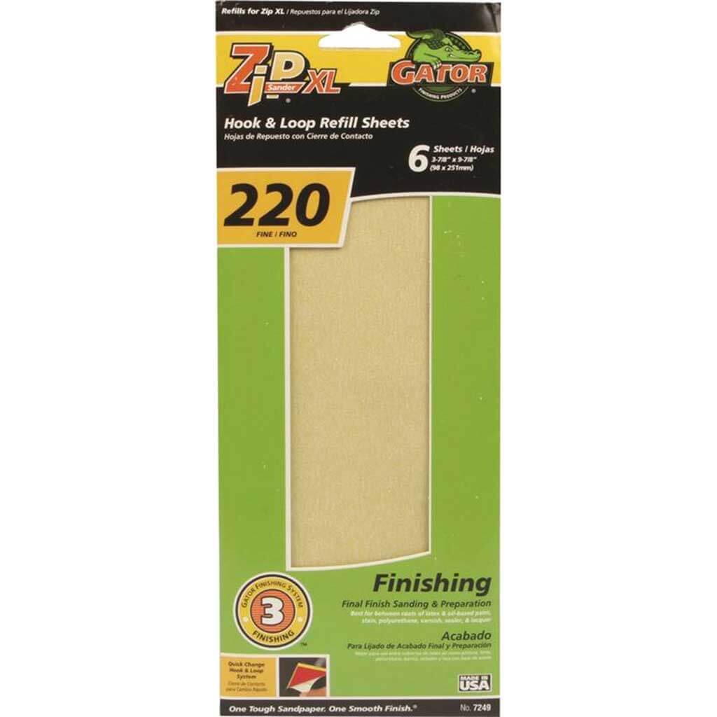 SANDPAPER DRYWL 4.25XII.25 220 