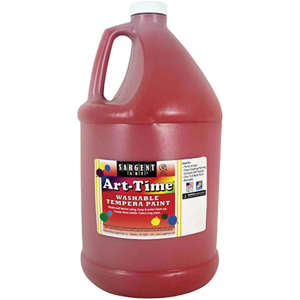 Art-Time Washable Tempera Paint 128oz