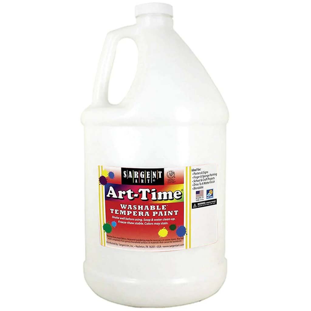 Art-Time Washable Tempera Paint 128oz
