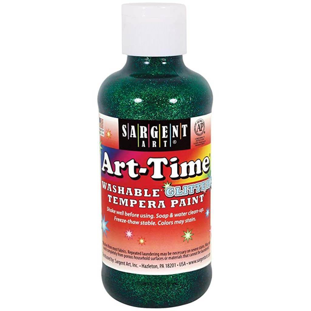 Art-Time Washable Glitter Tempera Paint