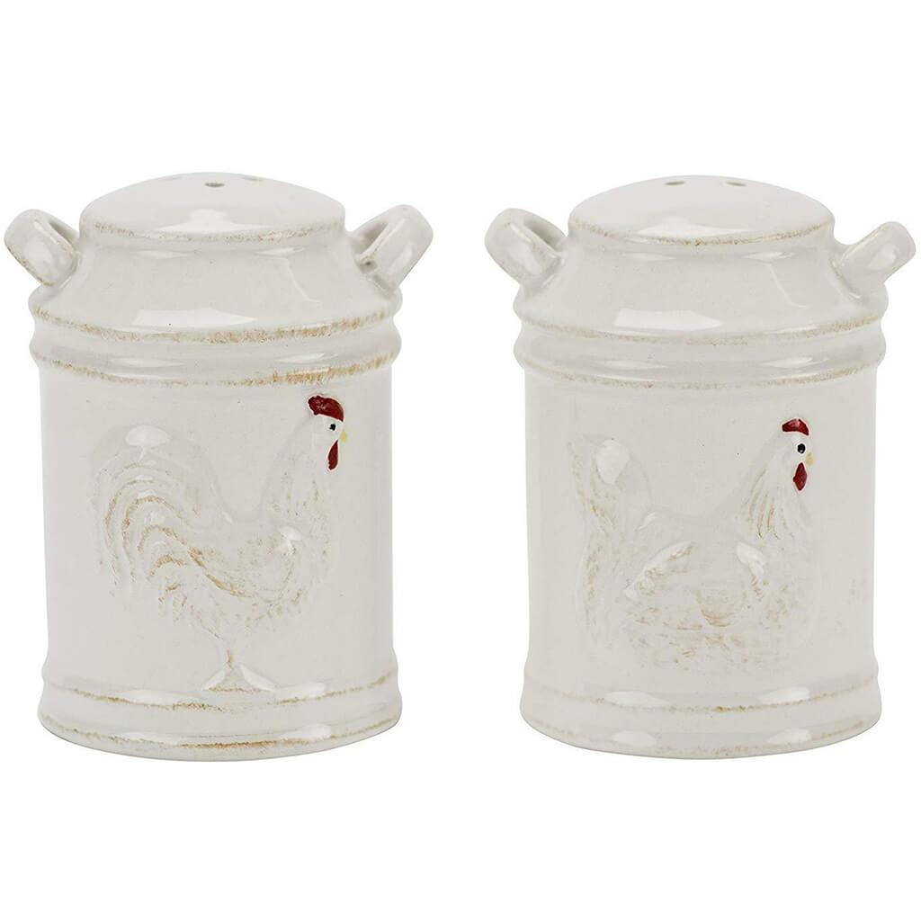 Milk Can Salt &amp; Pepper Shaker Set of 2