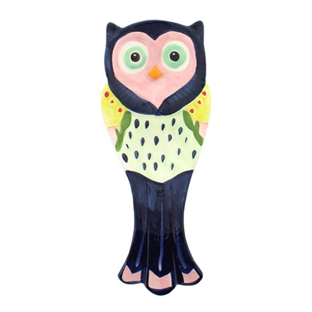 Artsy Owl Spoon Rest