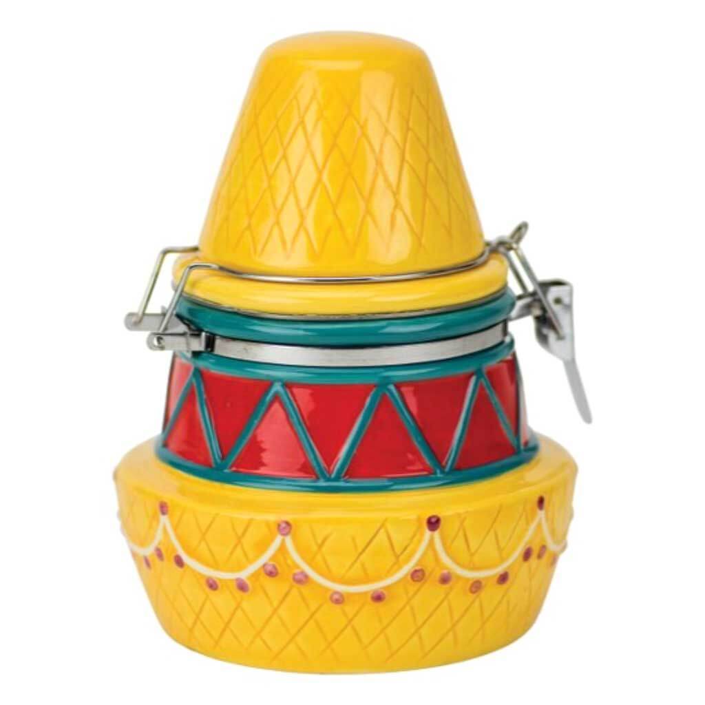 Sombrero Hinged Jar