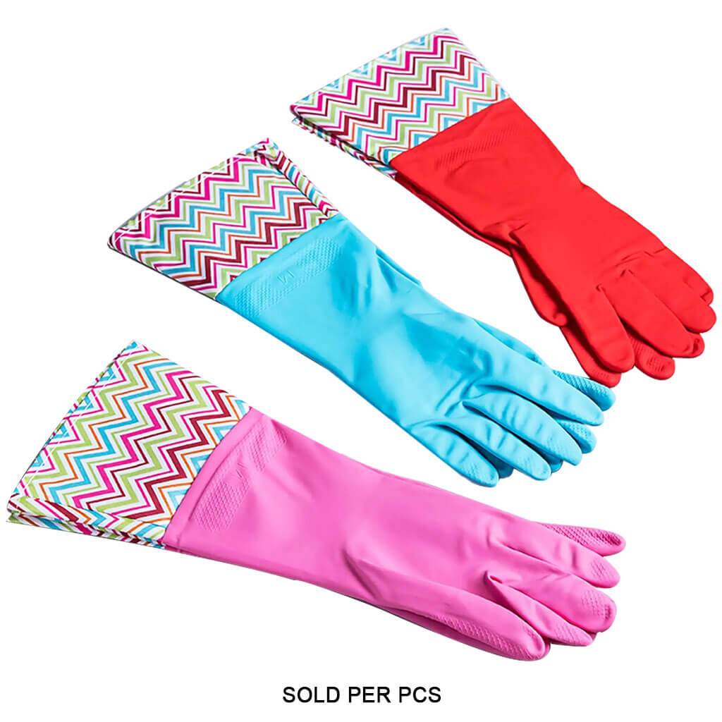 Chevron Cuffed Kitchen Gloves Set of 2