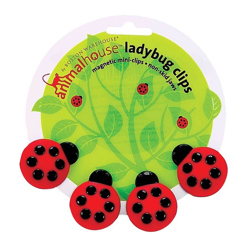 Ladybug Magnetic Mini Clip Set