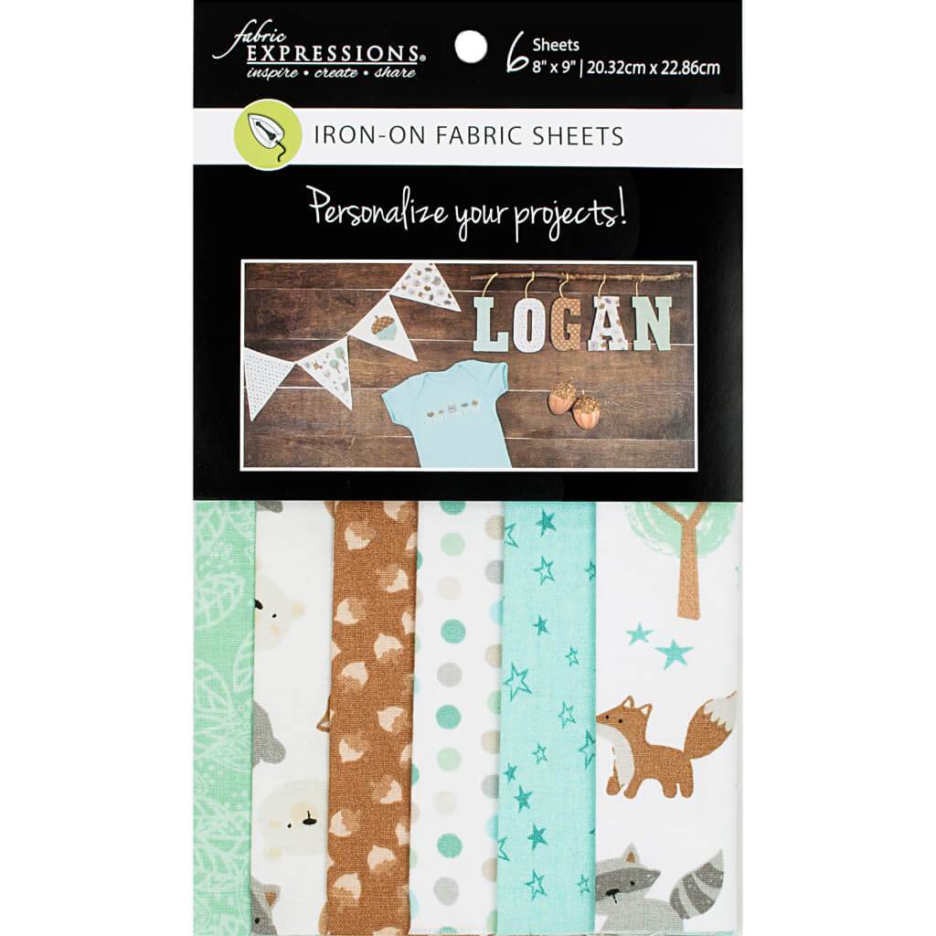 Fabric Expressions Fusible Sheets Woodland Nights