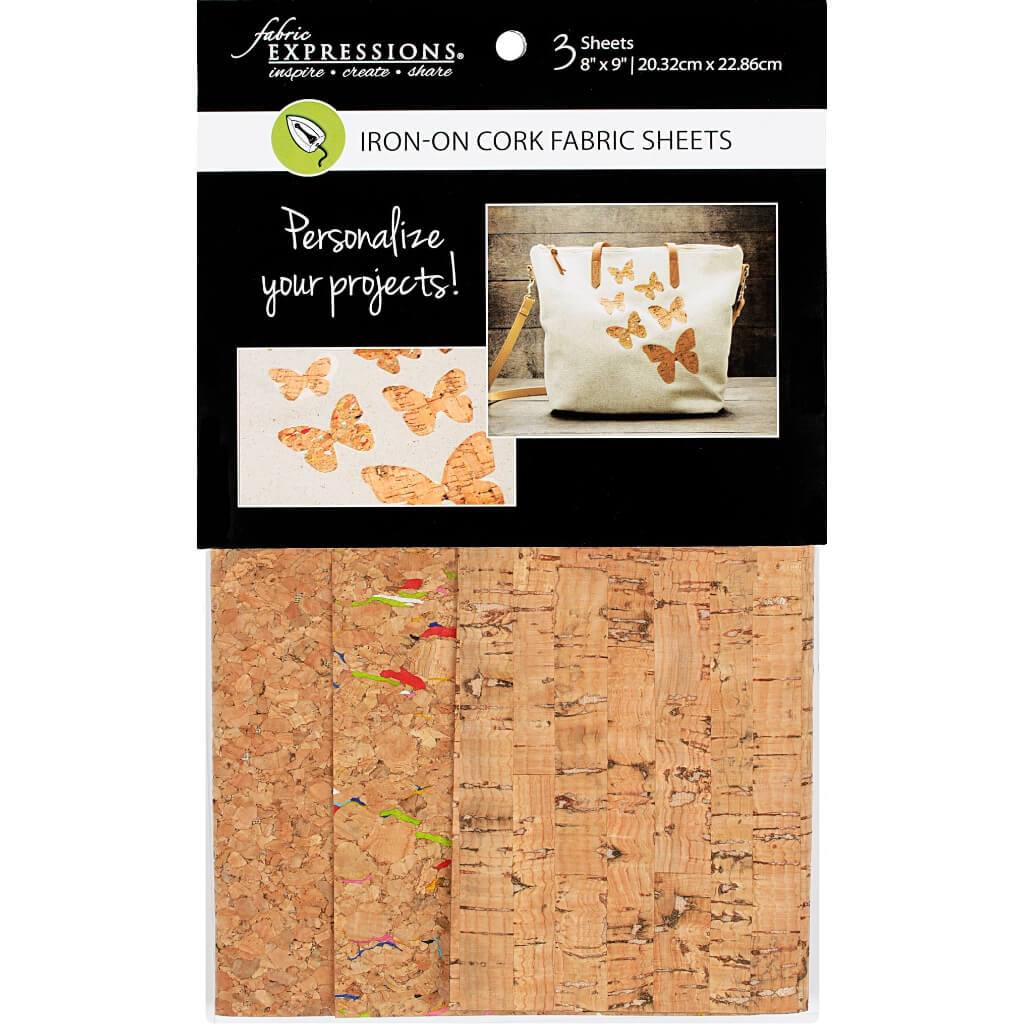 Fabric Expressions Fusible Cork Sheets