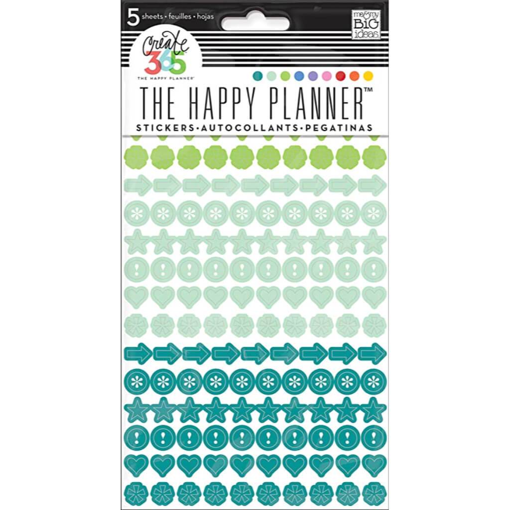 Happy Planner Stickers 5/Sheets Colorful Dots