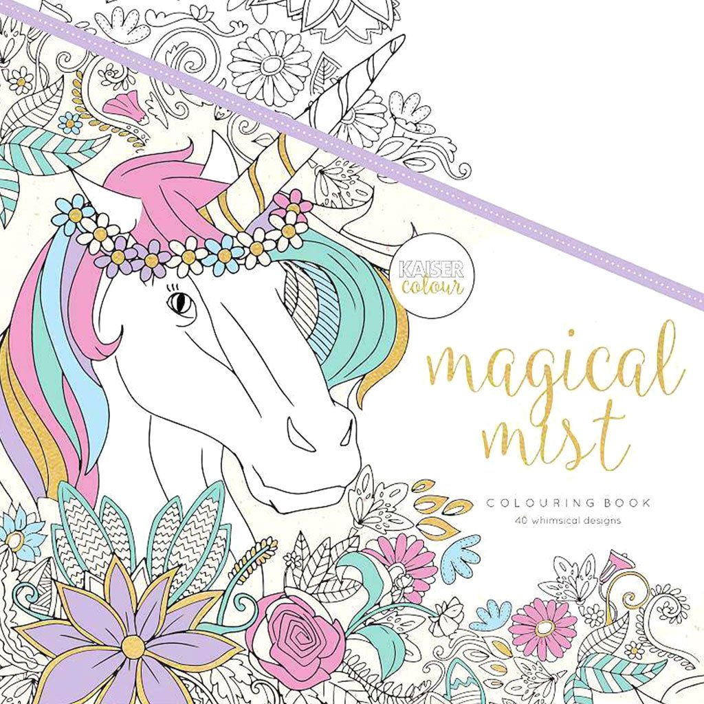 KaiserColour Perfect Bound Coloring Book Magical Mist