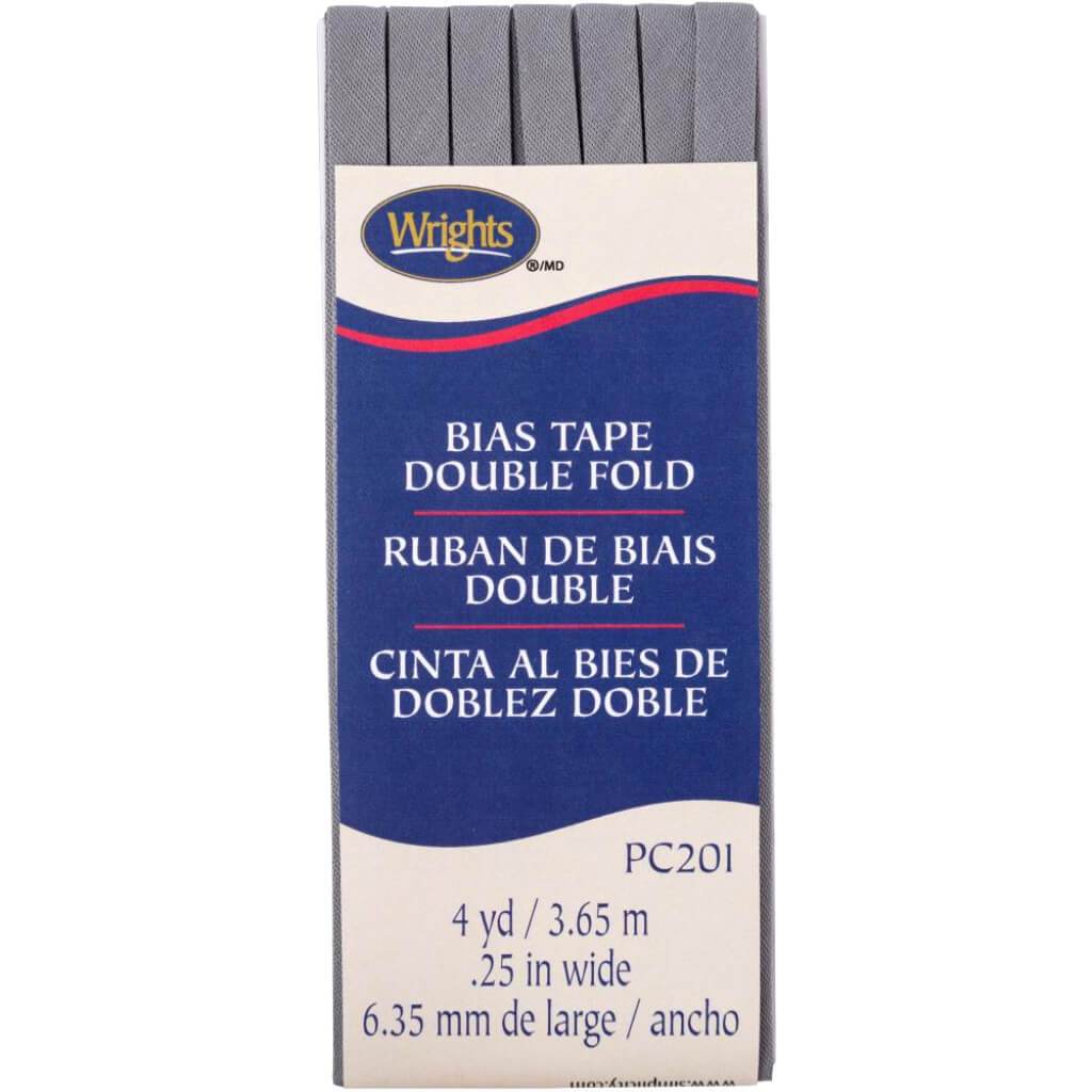 Wrights Double Fold Bias Tape .25in x 4yd