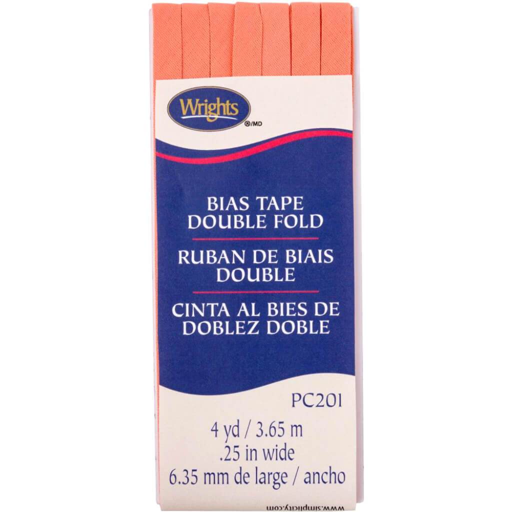 Wrights Double Fold Bias Tape .25in x 4yd