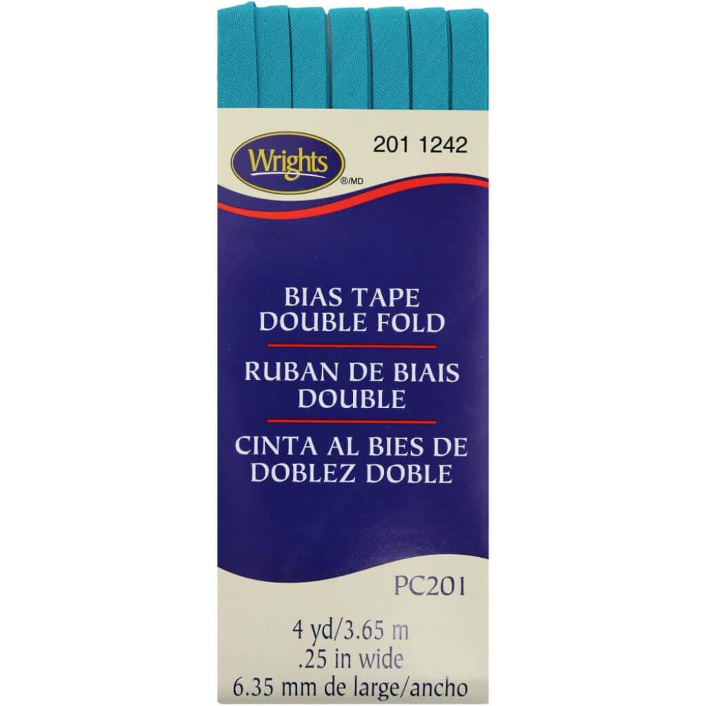 Wrights Double Fold Bias Tape .25in x 4yd