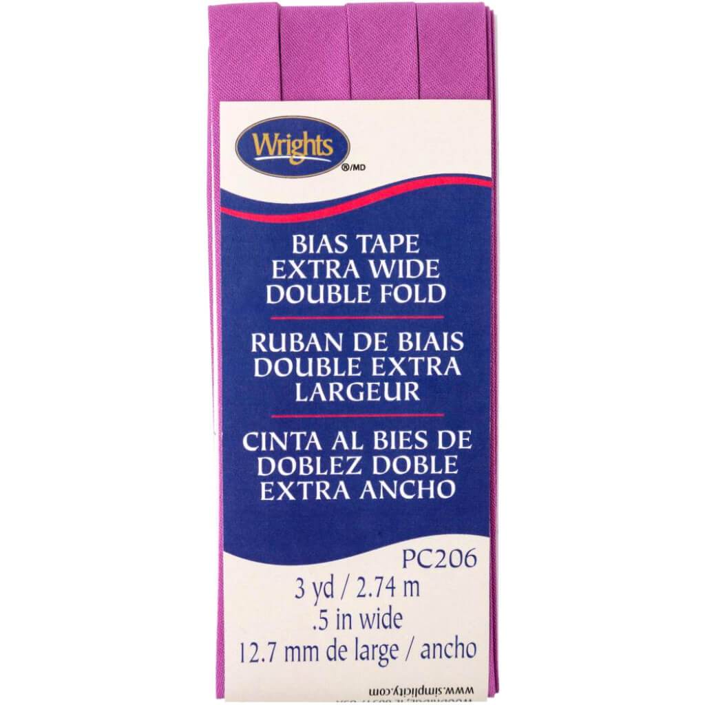 Wrights Double Fold Bias Tape .5in x 3yd