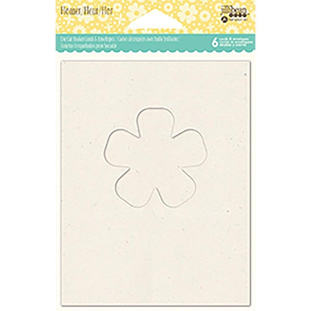 Jillibean Soup Shaker Cards with Envelopes Flower 