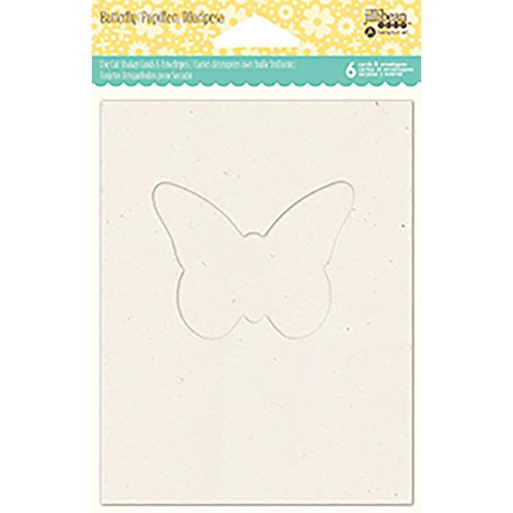 Jillibean Soup Shaker Cards with Envelopes Butterfly 