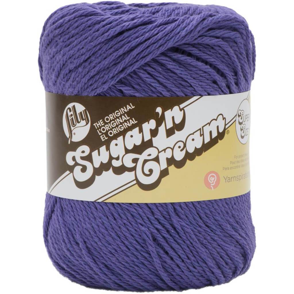 Sugar'n Cream Yarn Super Size Solid 4oz