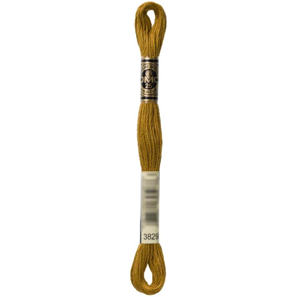 Dmc Floss Very Dark Old Gold 