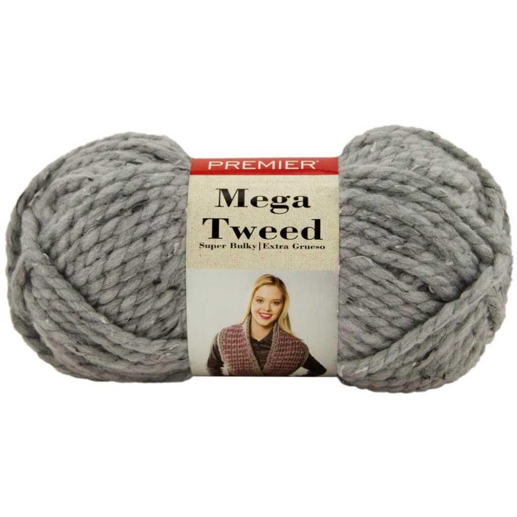 Mega Tweed Yarn Mauve