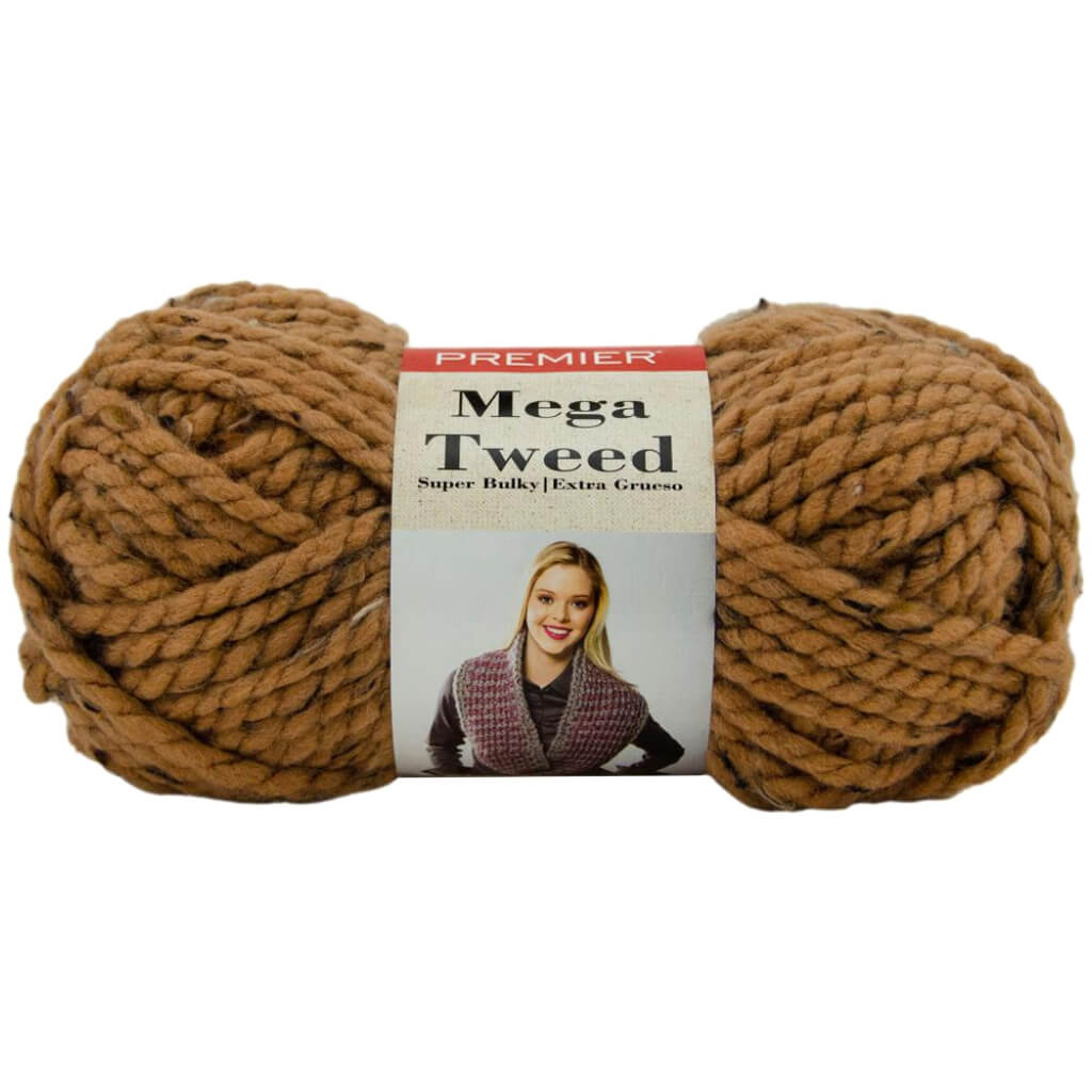 Mega Tweed Yarn Mauve