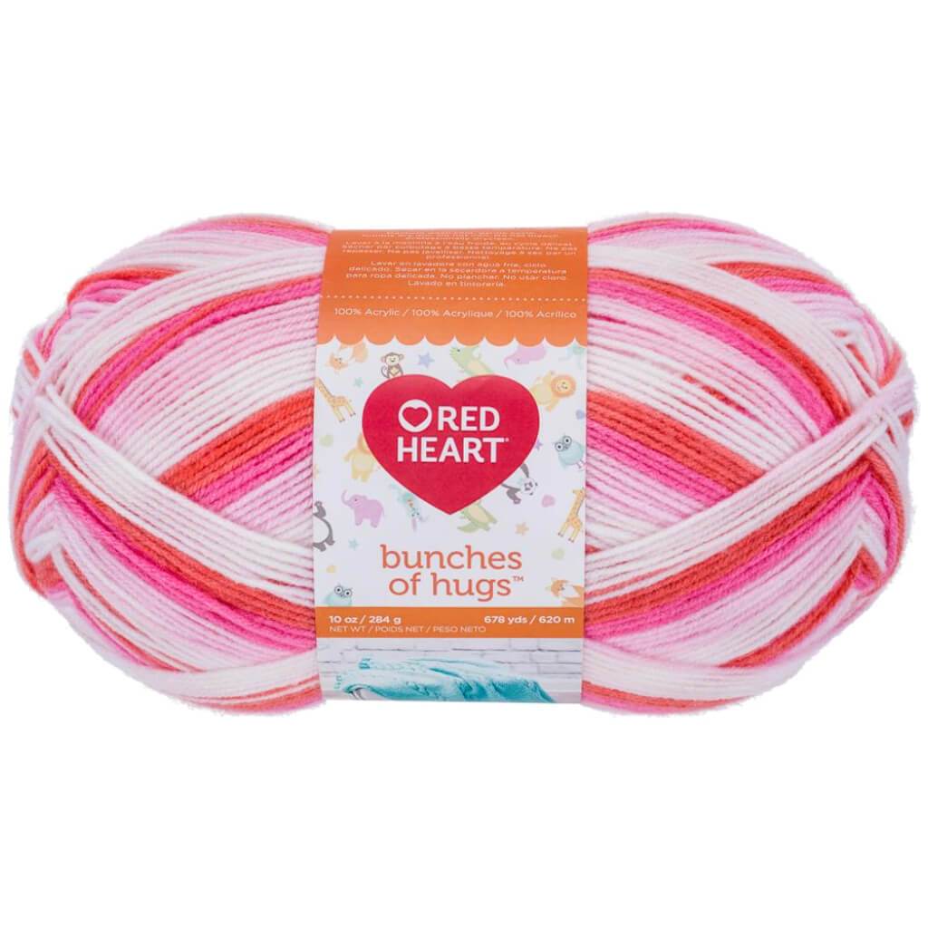 Red Heart Bunches Of Hugs Yarn