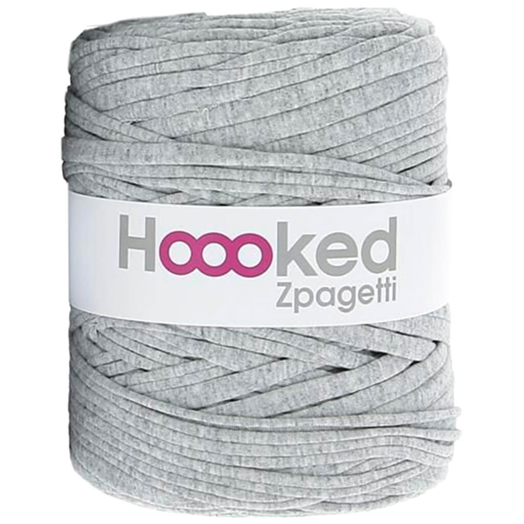 Hoooked Zpagetti Yarn Sporty Gray Medium Gray Shades