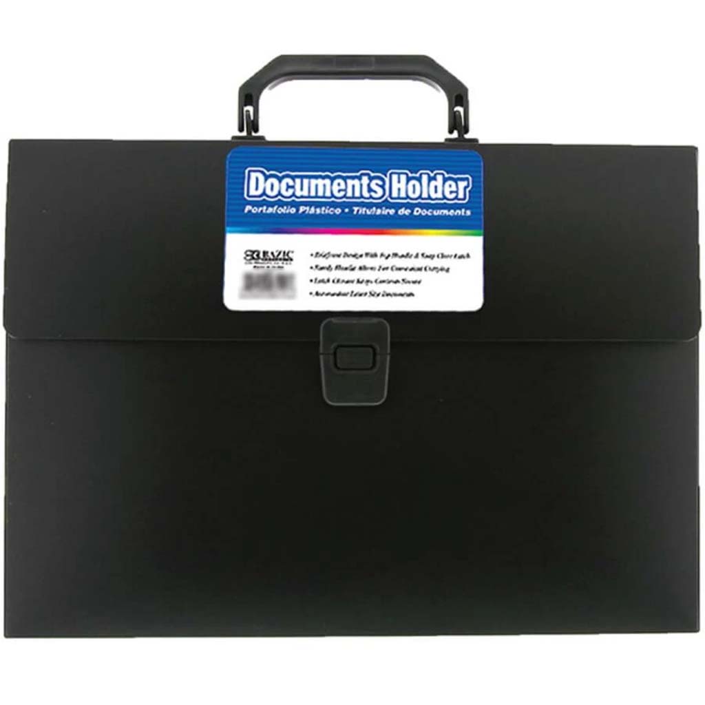 Letter Size Document Case with Handle