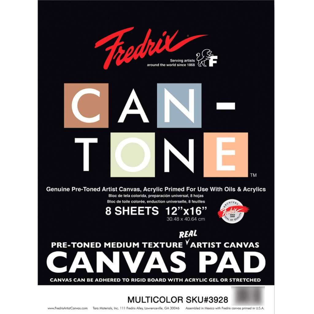 Can-Tone Pre-Toned Canvas Pads Multicolor