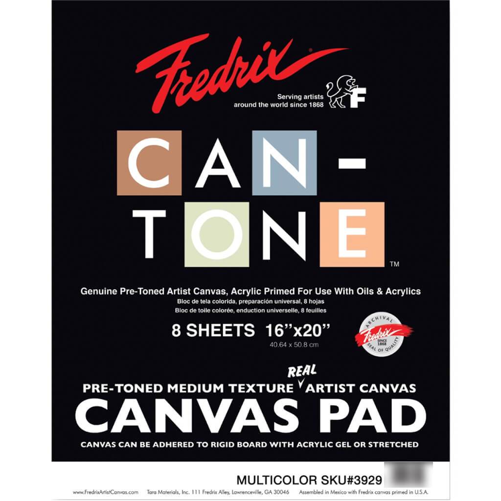 Can-Tone Pre-Toned Canvas Pads Multicolor