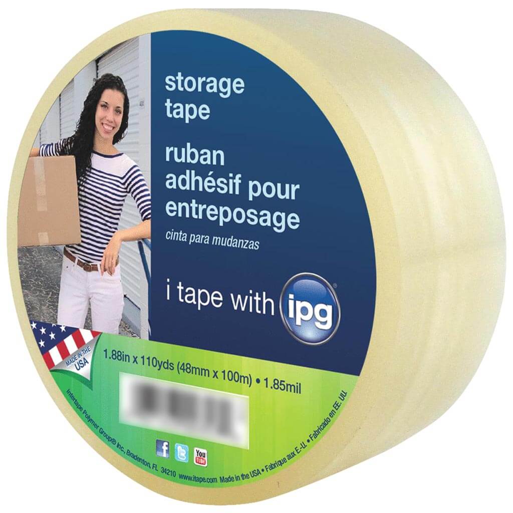 Carton Tape Clear 1.88in x 54.6yds