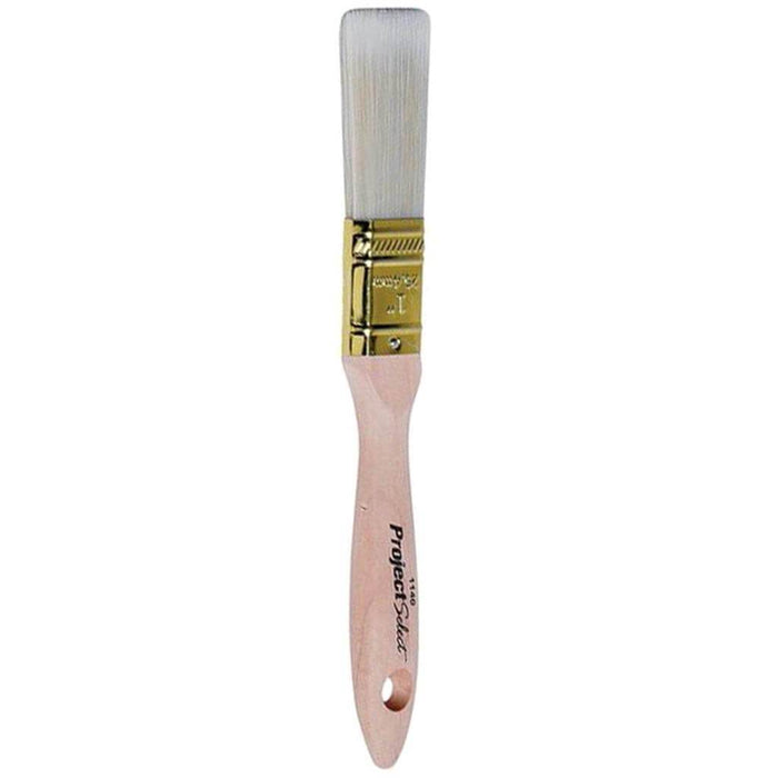 Natural Polyester One Coat Paint & Stain Brush 1in