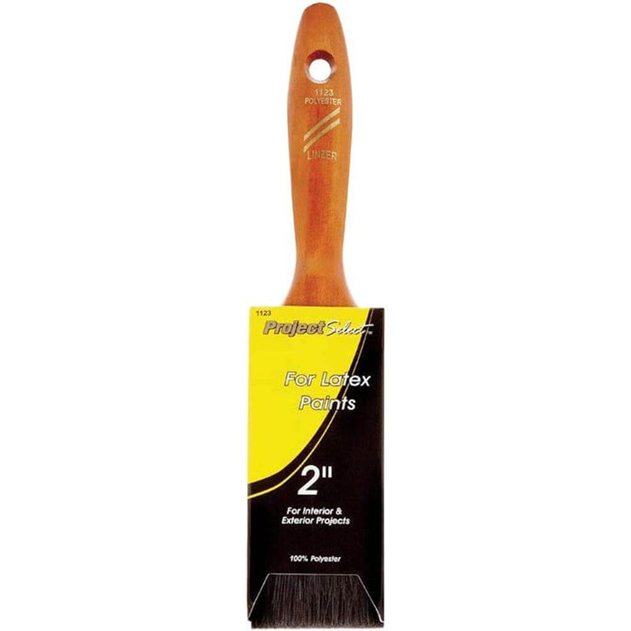 Natural Polyester One Coat Paint & Stain Brush 2in