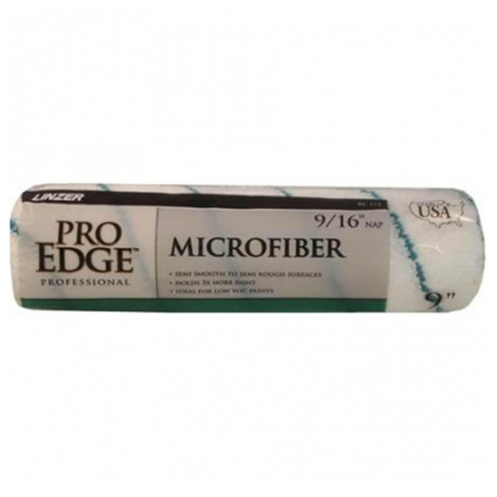 ProEdge 9in x 9/16in Nap Microfiber Roller Cover