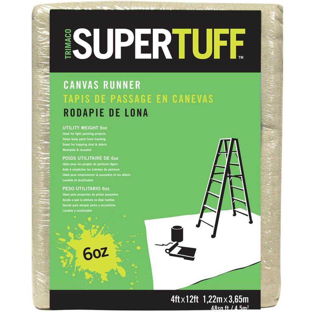 Drop Cloth Canvas Utility 4 x 12ft