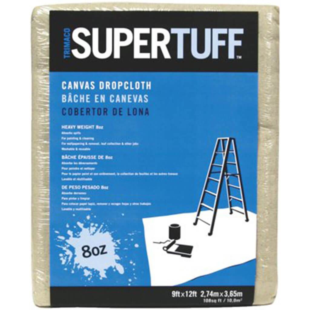 Drop Cloth Cotton Heavy Weight 9 x 12ft