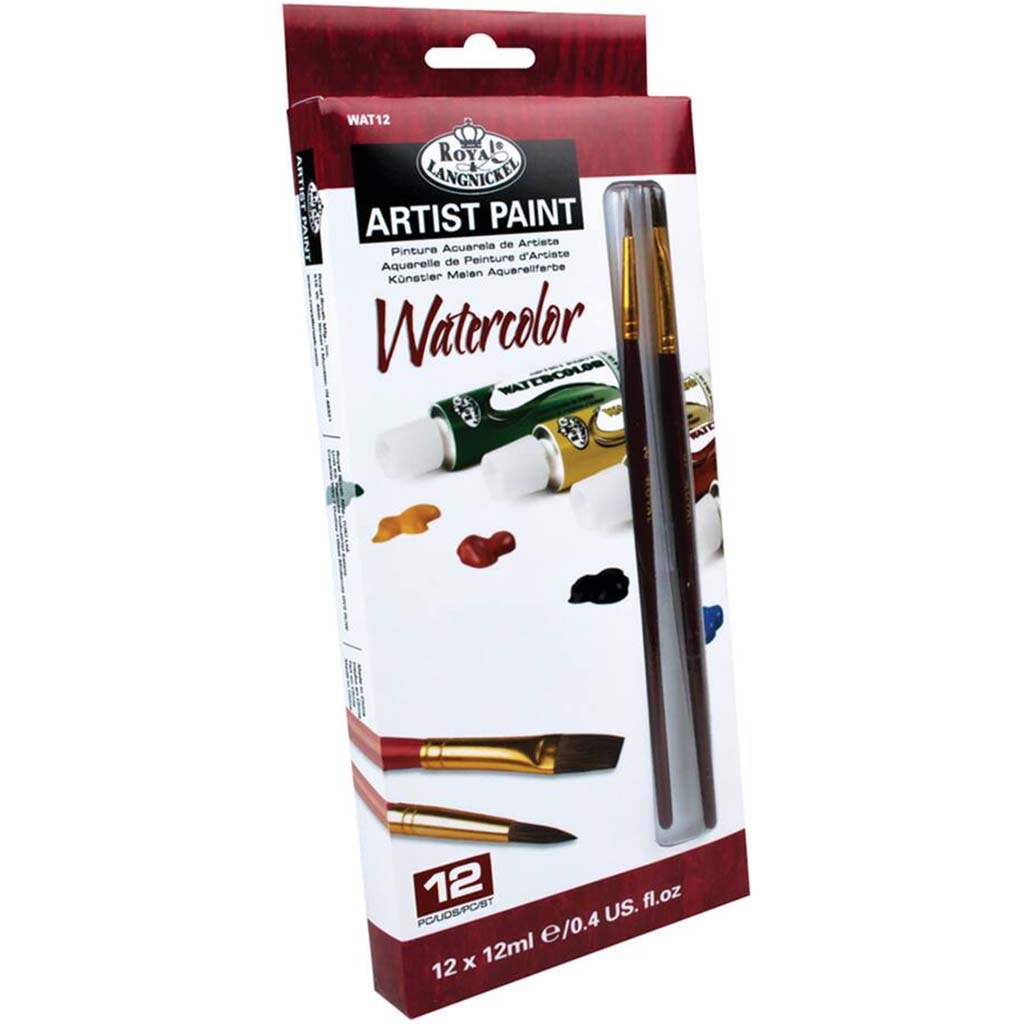 Watercolor Paint Set 12pc