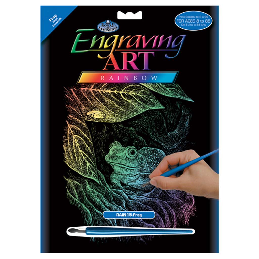 Royal and Langnickel Engraving Art Set Rainbow Foil