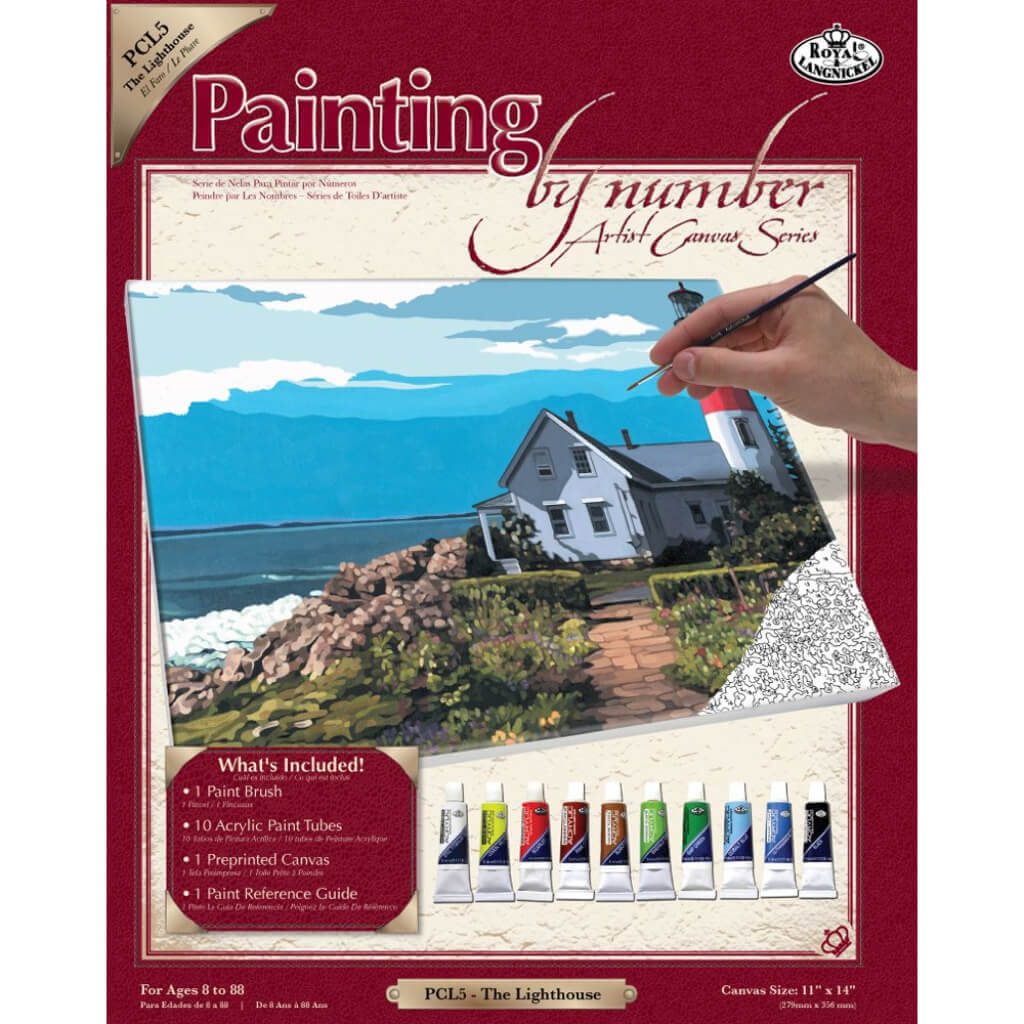 Paint By Number Kit The Lighthouse