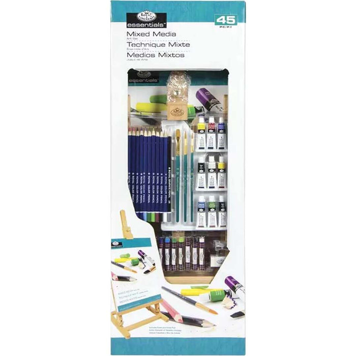 Royal & Langnickel Essentials Mixed Media Art Set 45pcs