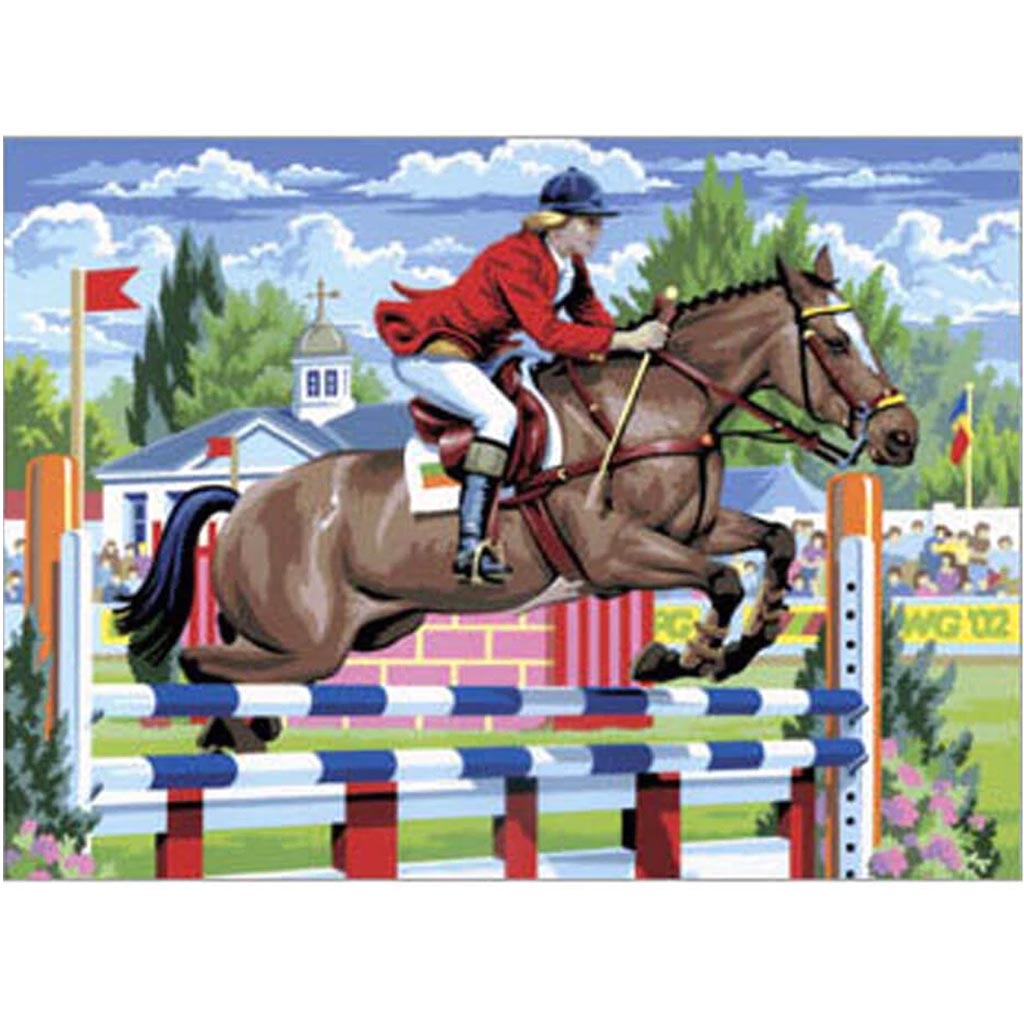 Paint By Number Junior Large Show Jumping