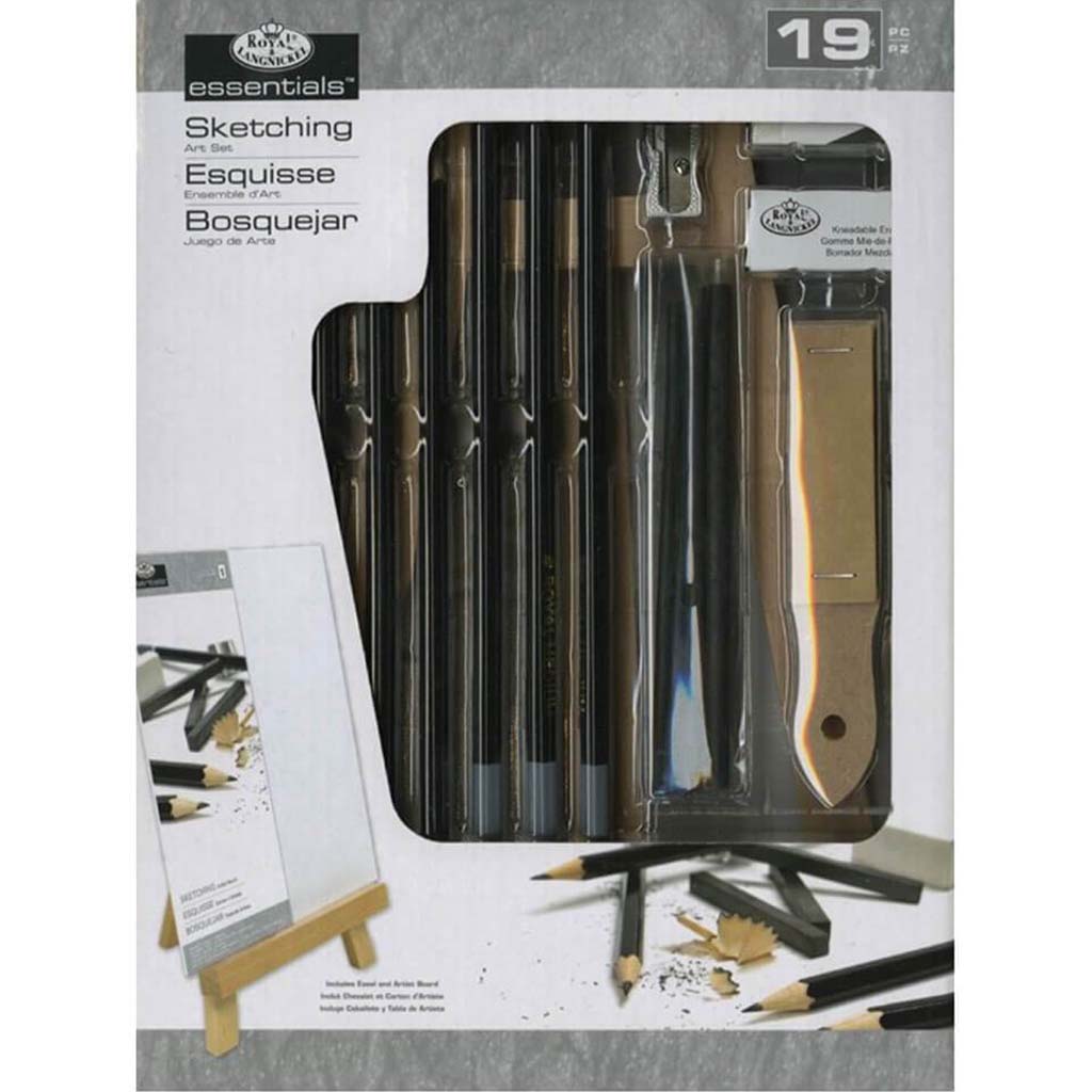 Sketching Easel Art Set 19pcs