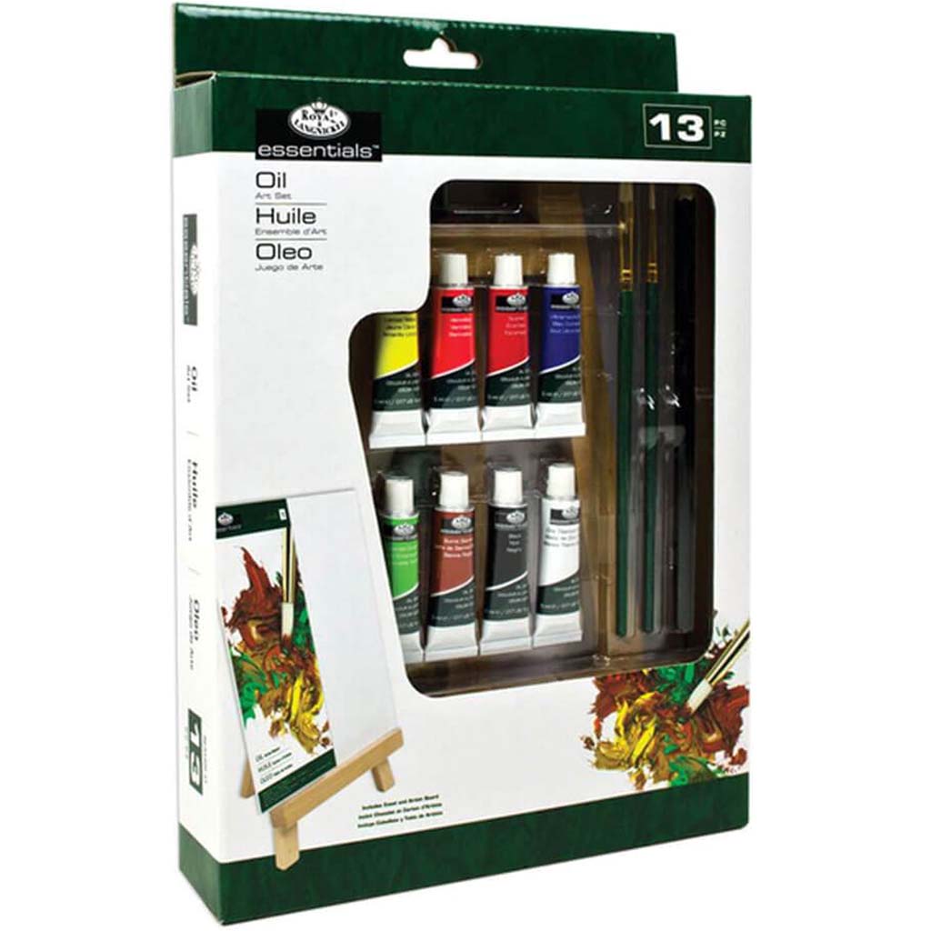 Oil Easel Art Set 13pc