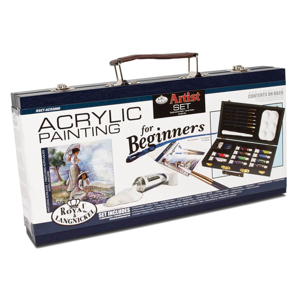 Wooden Pencil Case Sketch Art Set