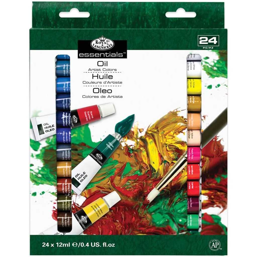 Oil Color Paint Set of 12 x 12ml