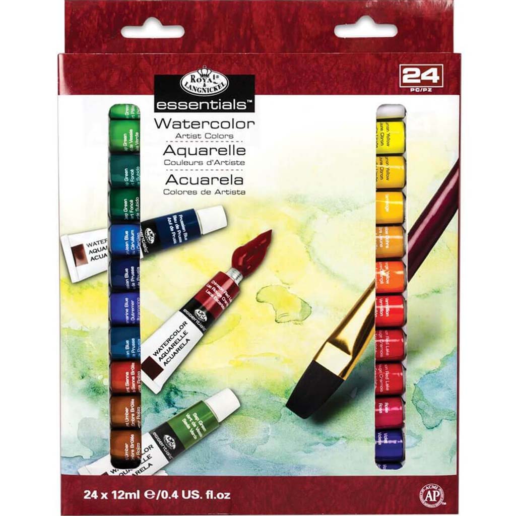 Watercolor Paint Set 24pc