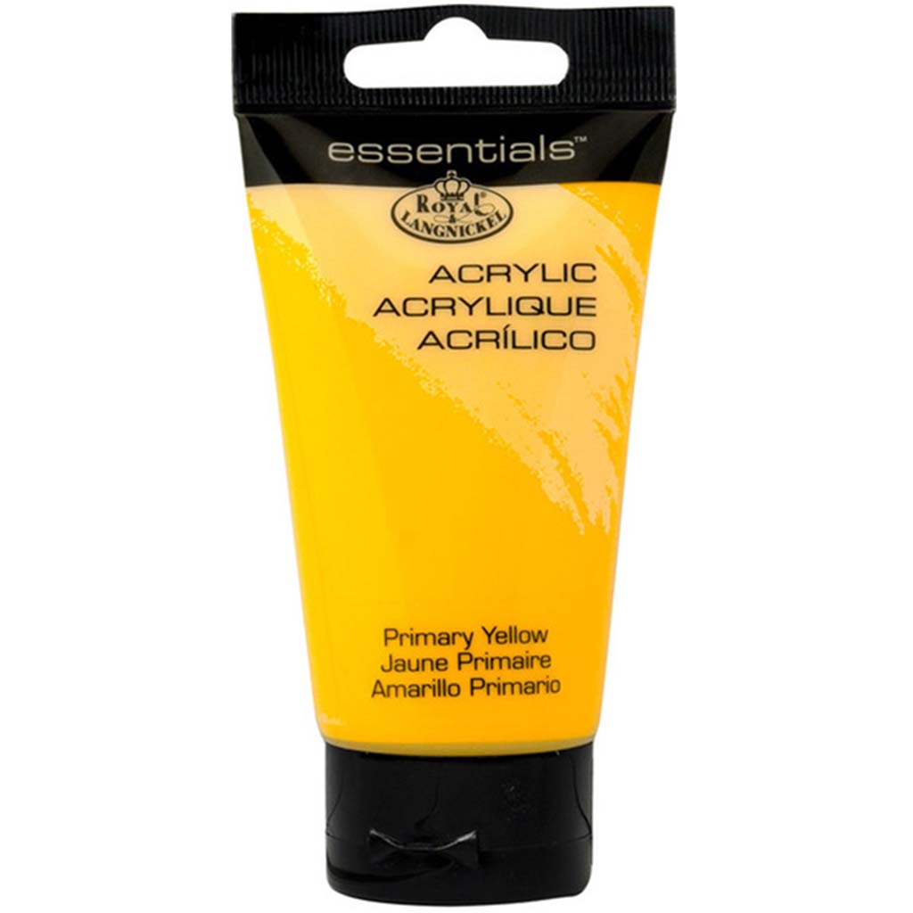 Acrylic Paint 75ml Primary Yellow